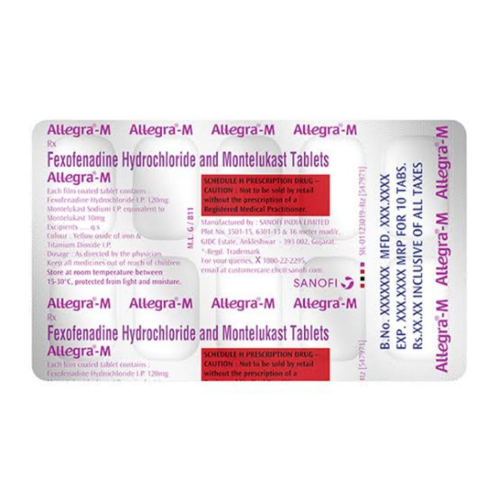 ALLEGRA - M TABLETS