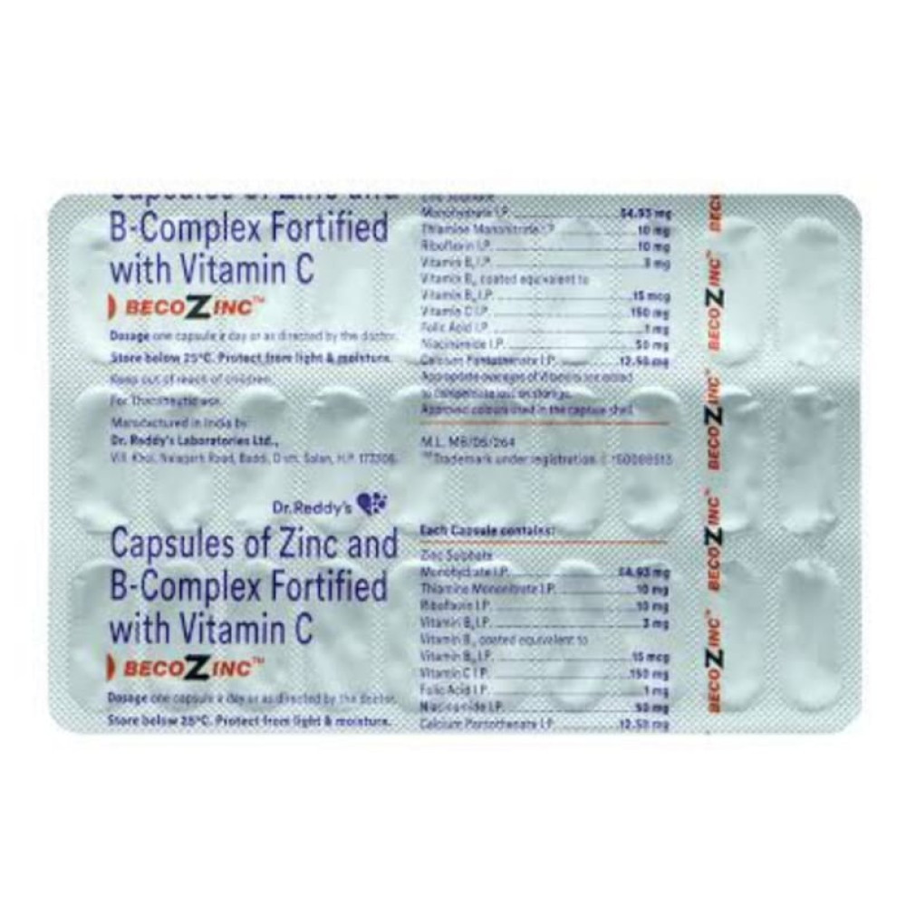 BICOZINC CAPSULES 