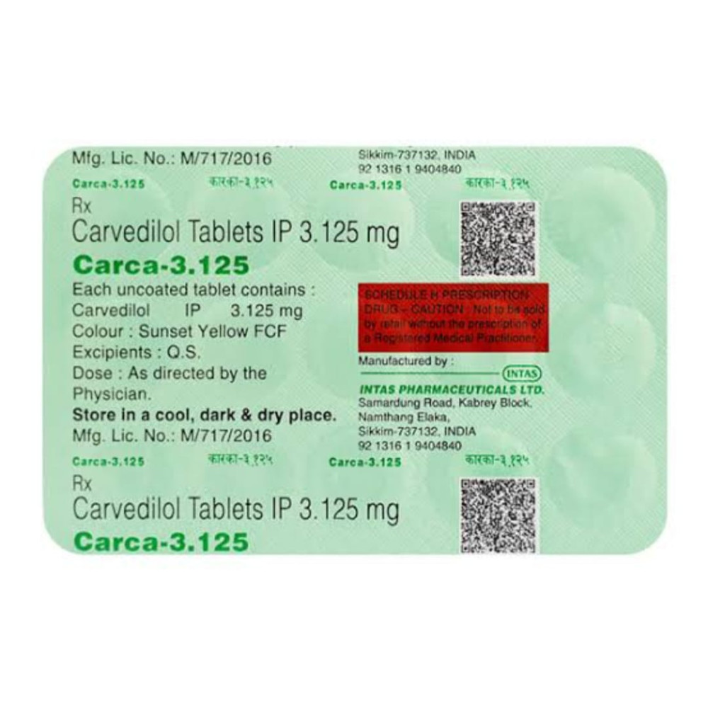 CACRA - 3.125 TABLETS