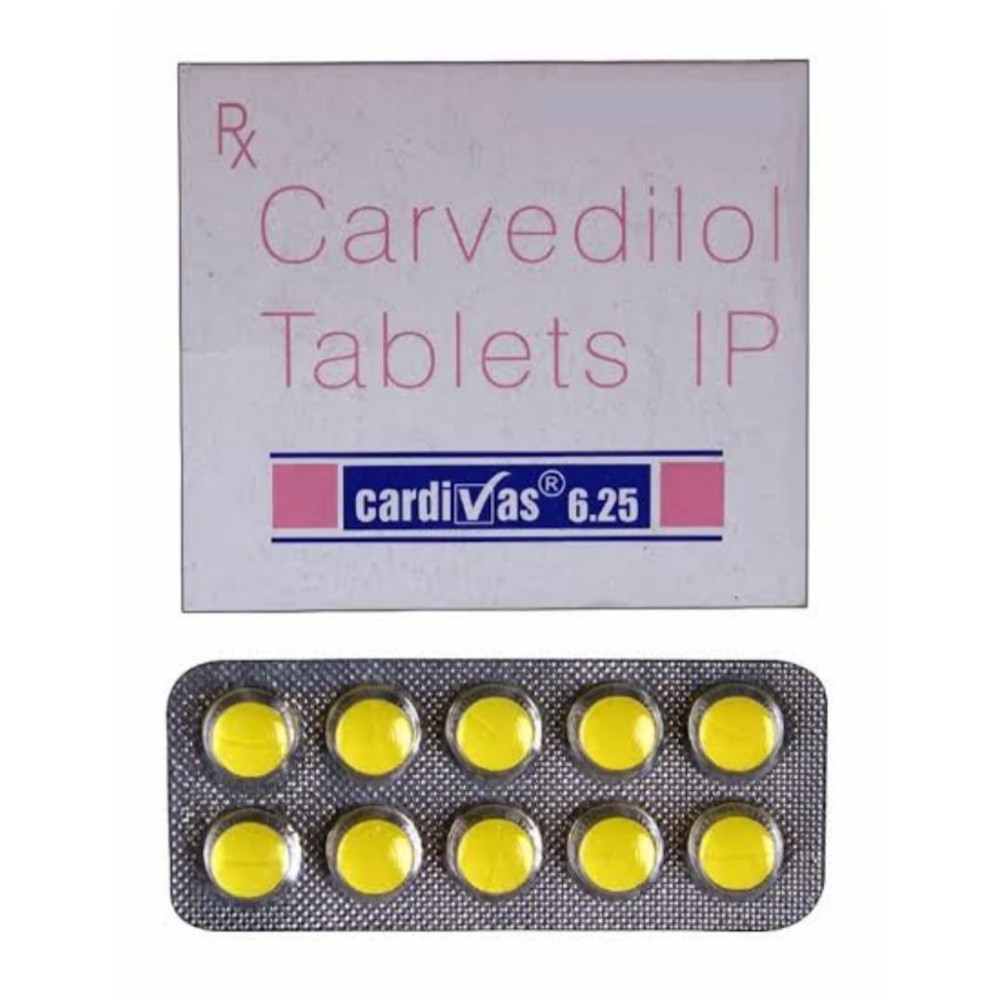 CARDIVAS 6.25 TAB