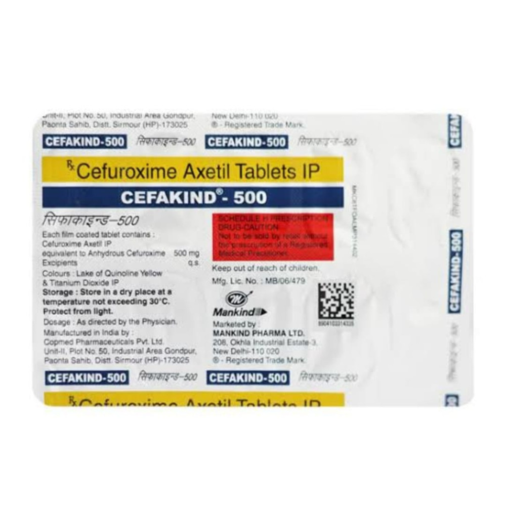 CEFAKIND 500 TAB