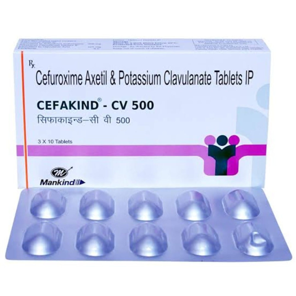 CEFAKIND CV 500 TAB 