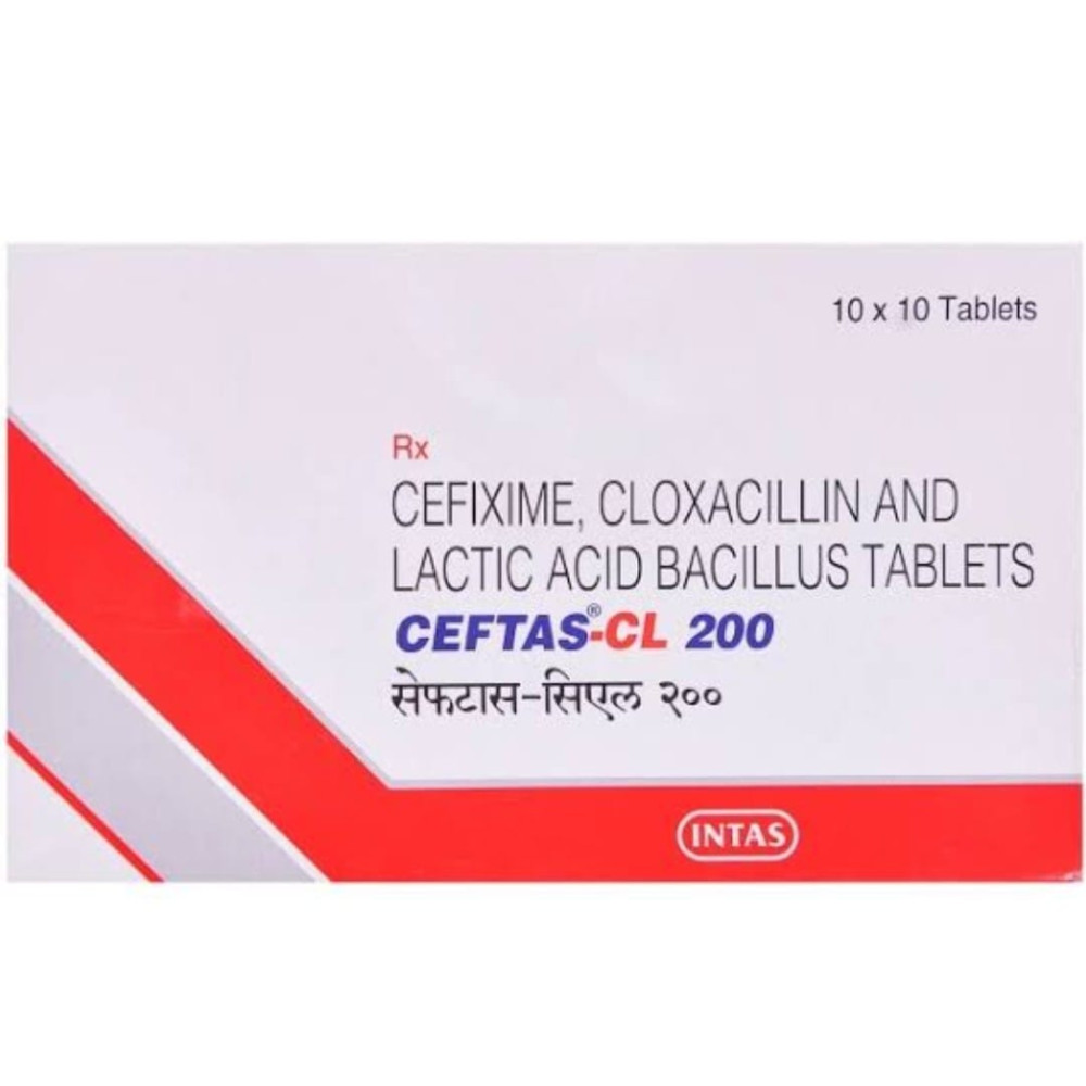 CEFTAS CL 200 TAB 