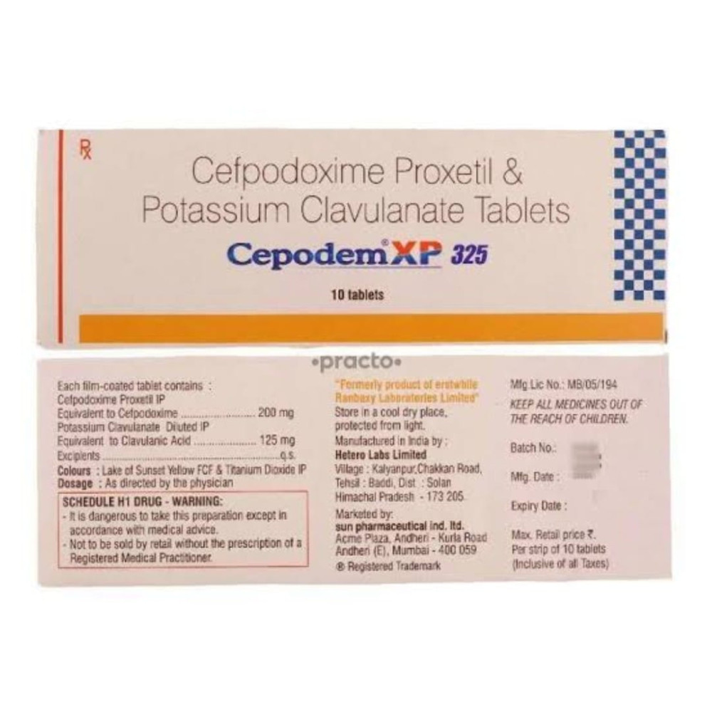 CEPODEM XP 325 TAB