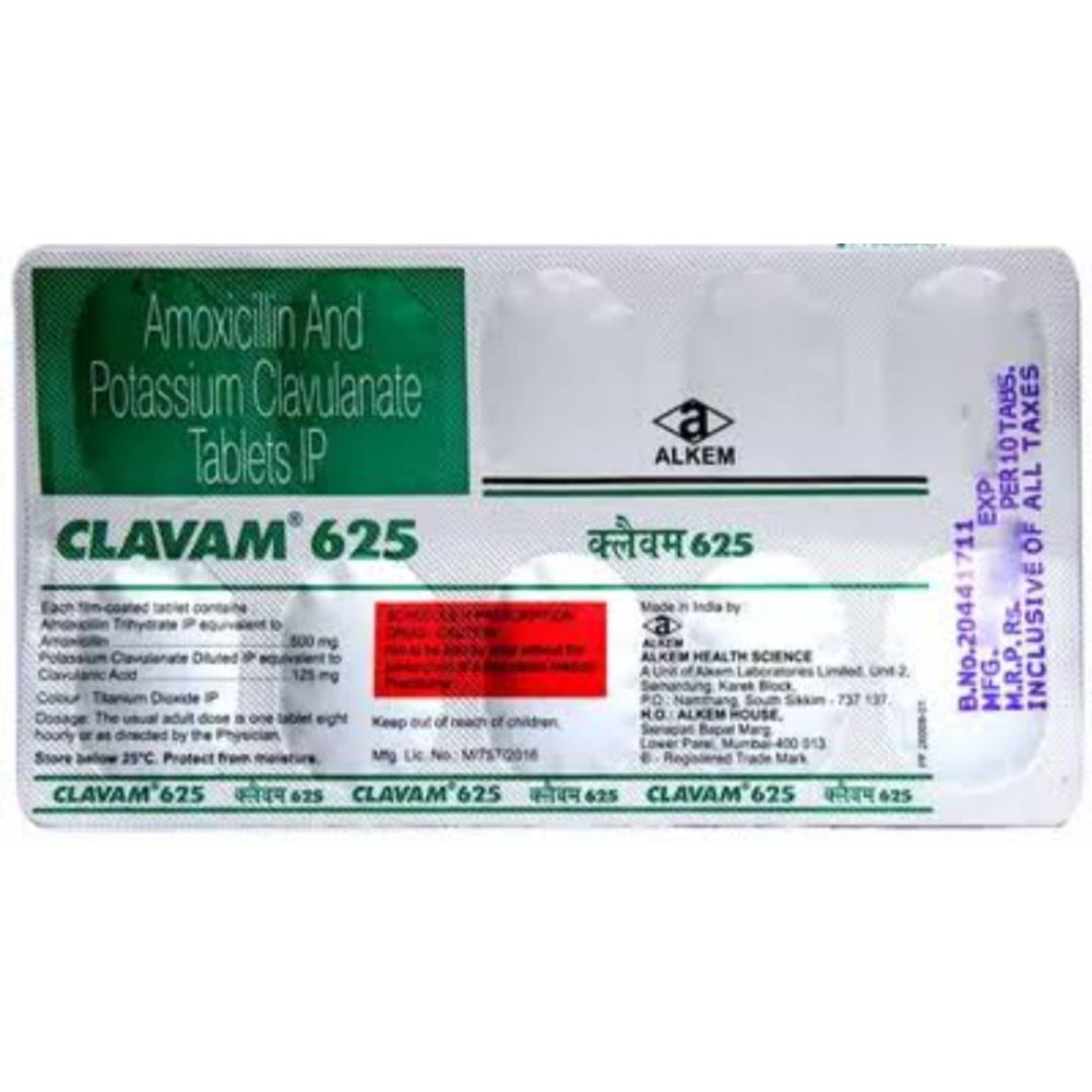 CLAVAM 625 TAB