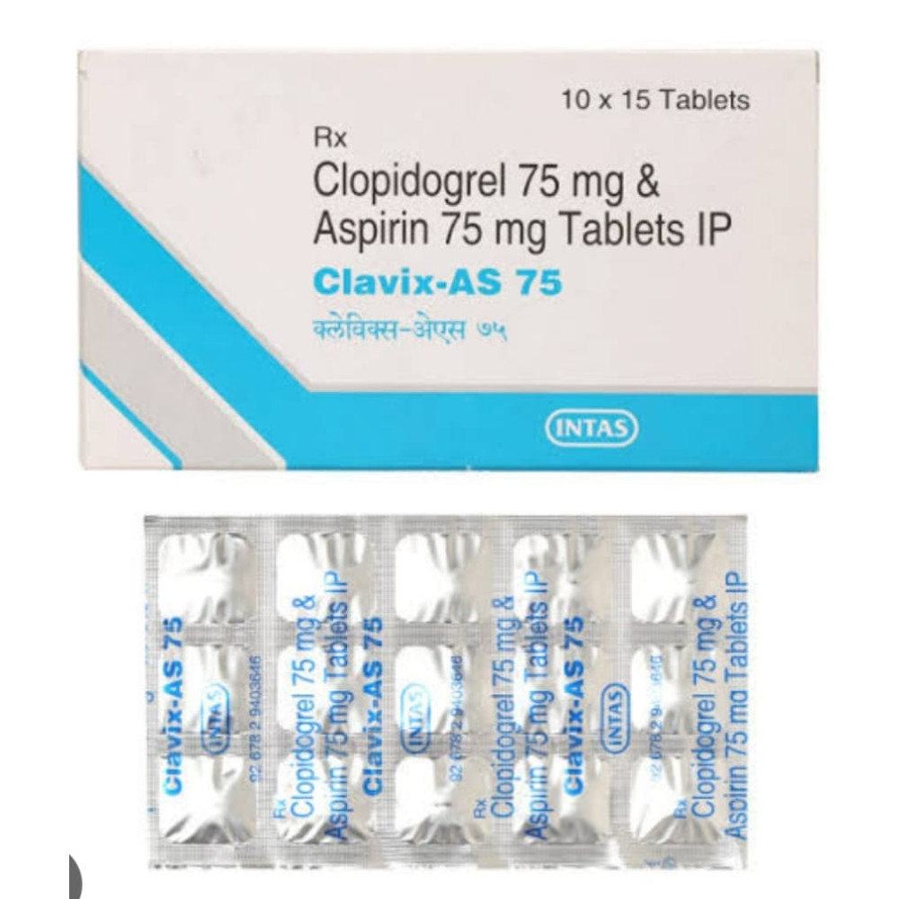 CLAVIX AS 75 TAB