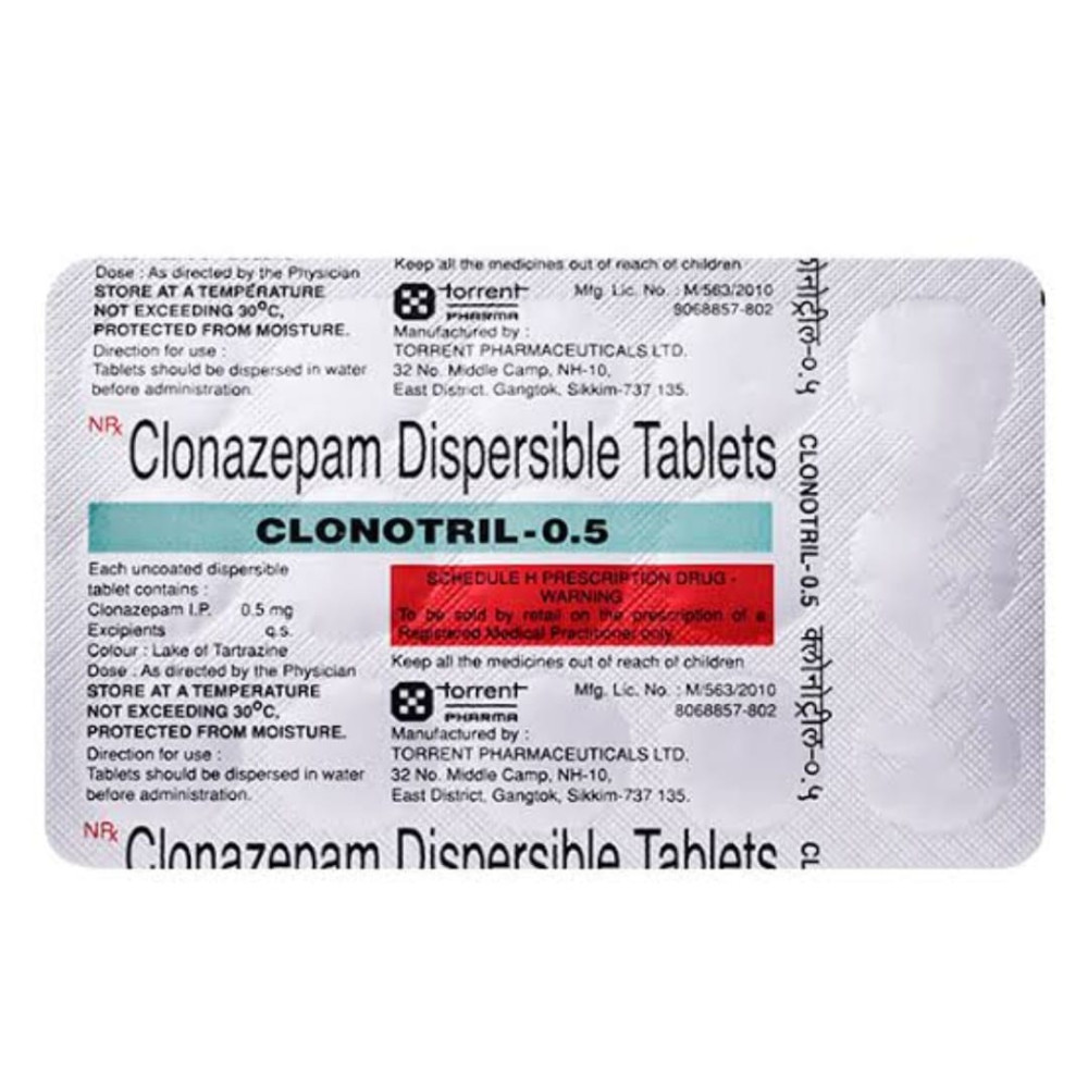 CLONOTRIL 0.5 TAB