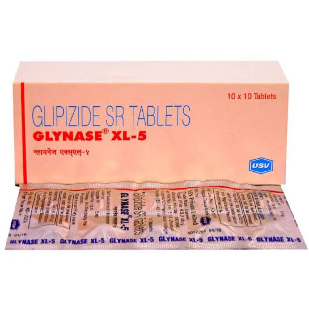 GLYNASE XL - 5 TABLETS