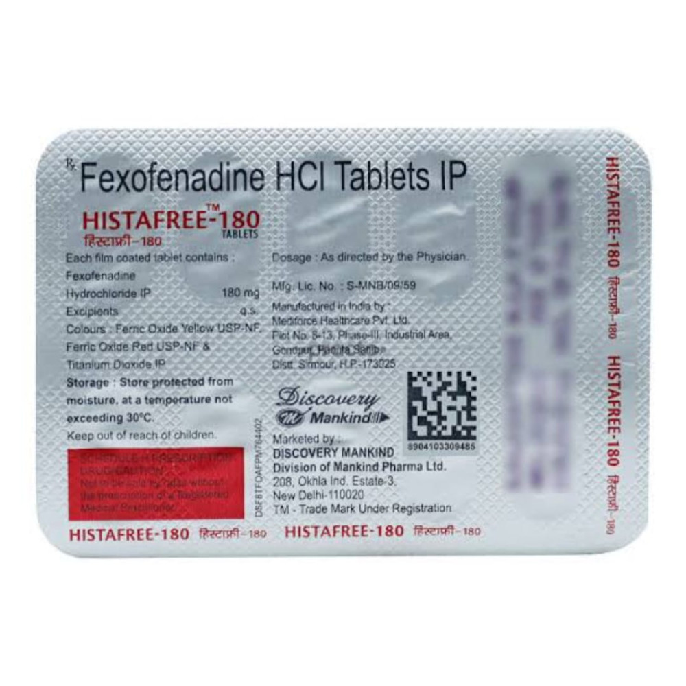 HISTAFREE - 180 TABLETS