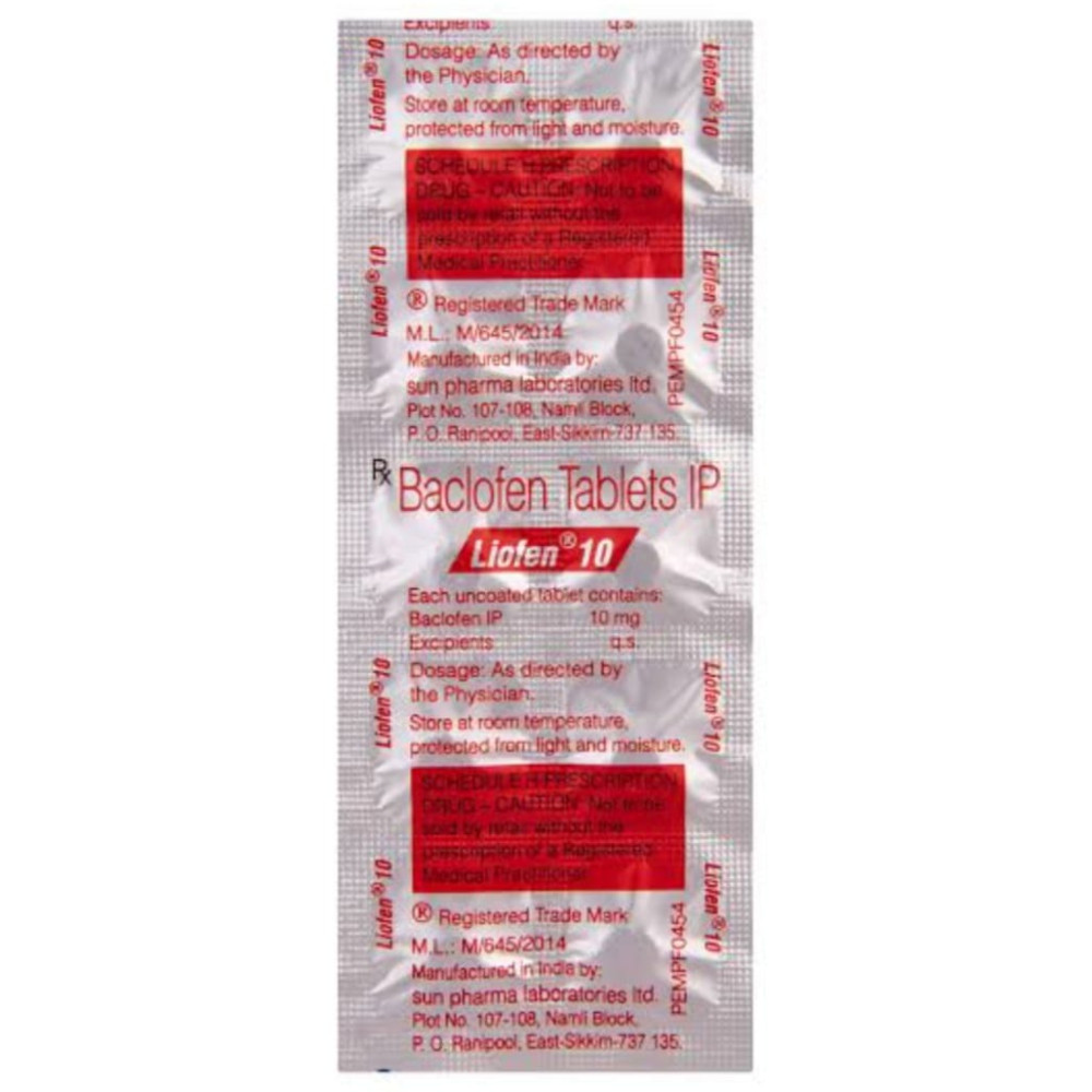 LIOFEN 10 TABLETS