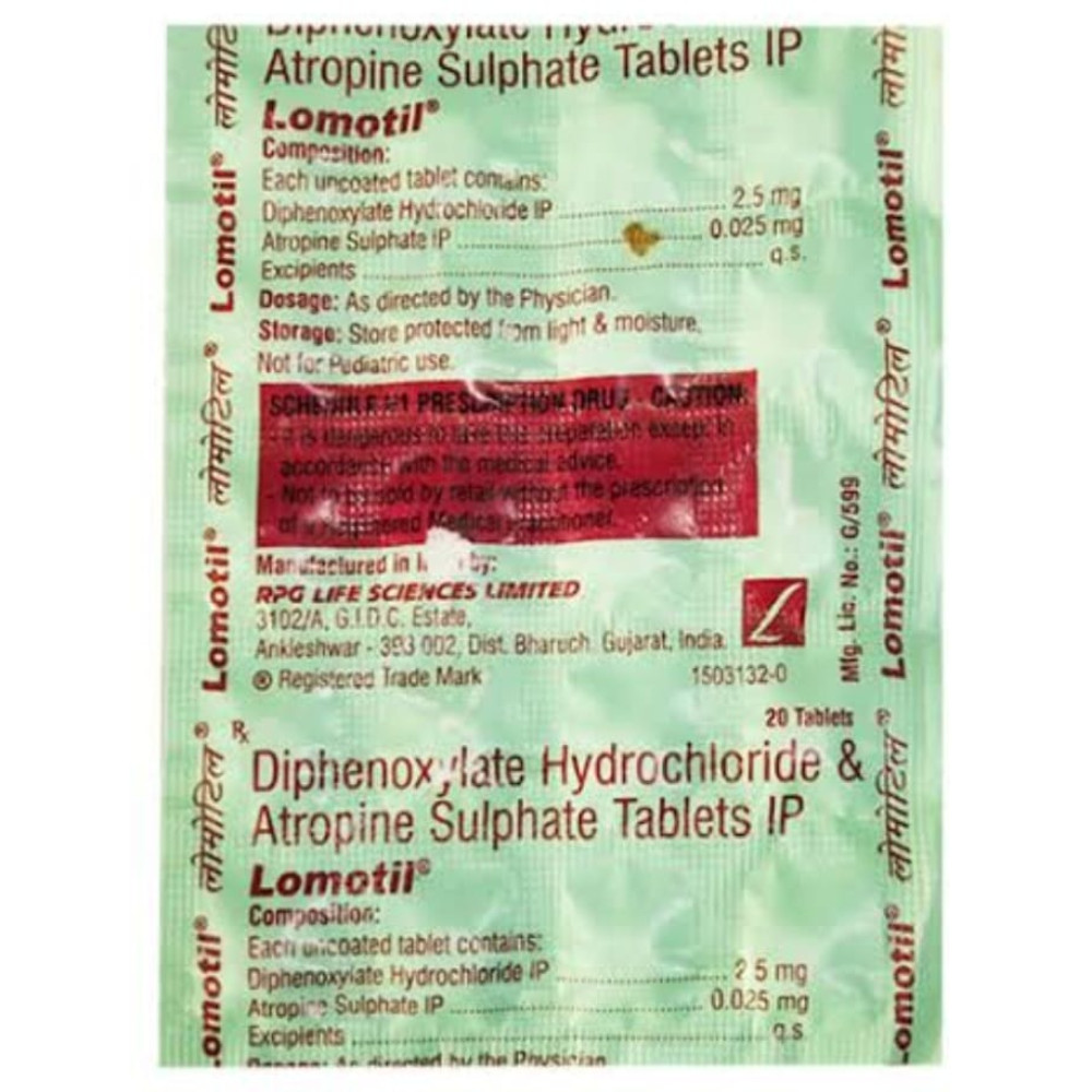 LOMOTIL TABLETS