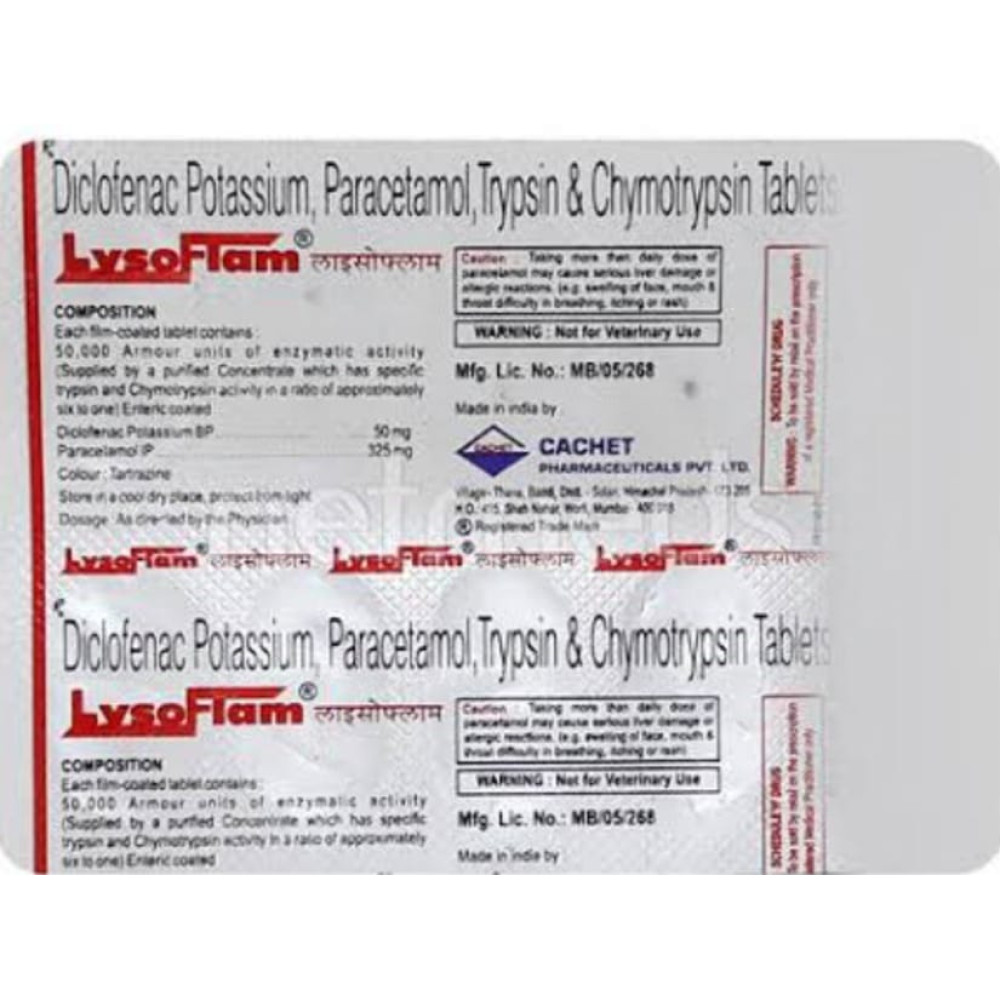 LYSOFLAM TABLETS