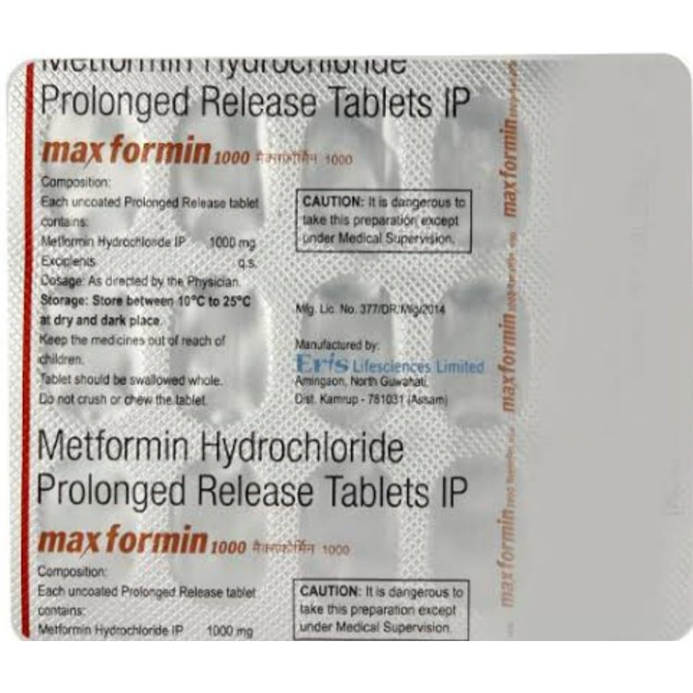 MAXFORMIN 1000 TAB