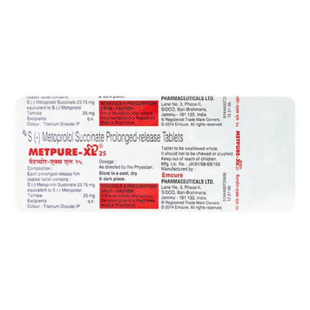 METPURE XL 25 TAB