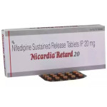 NICARDIA RETARD 20 TAB