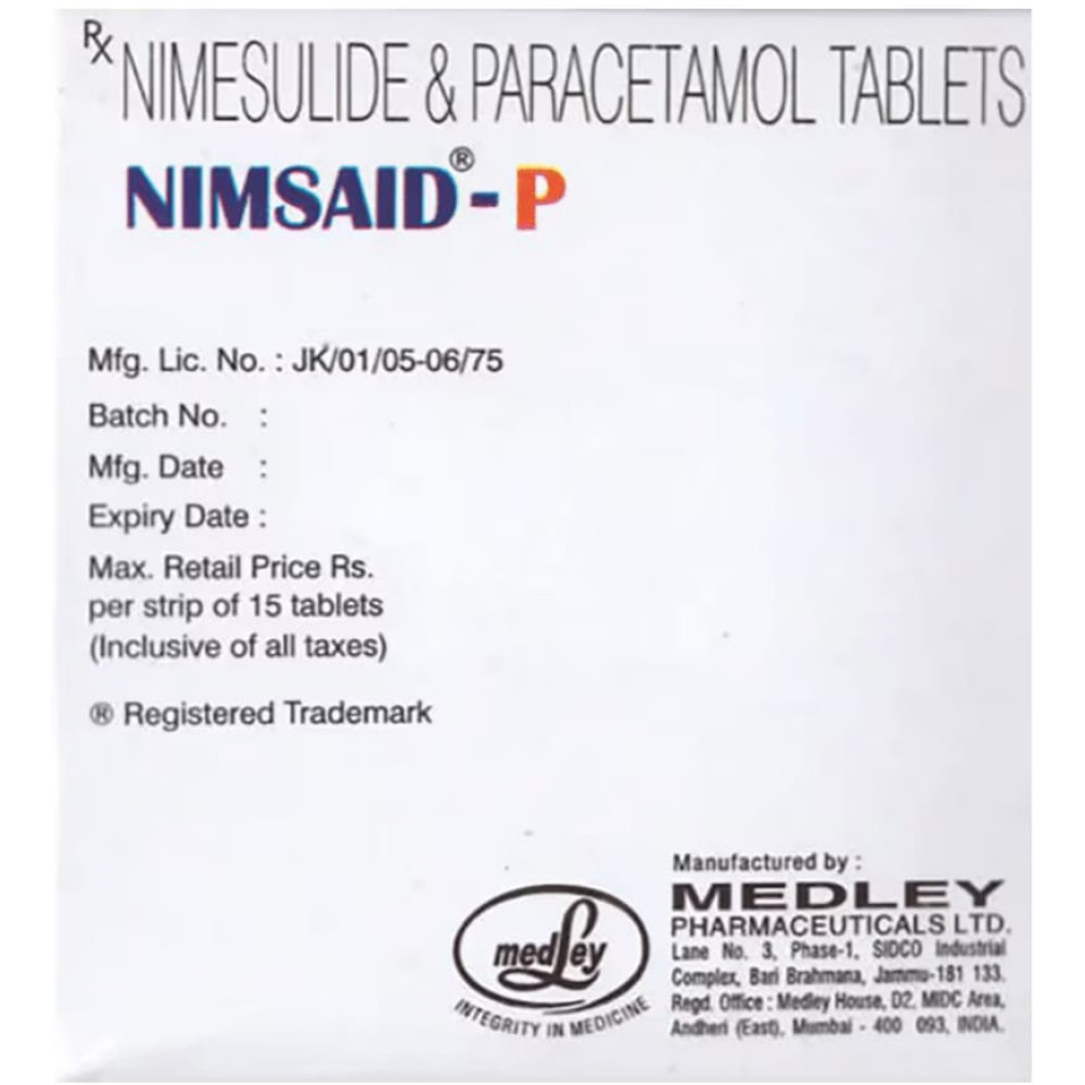 NIMSAID P TABLETS