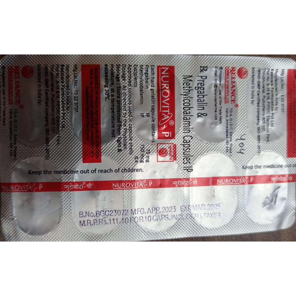 NUROVITA P CAPSULES