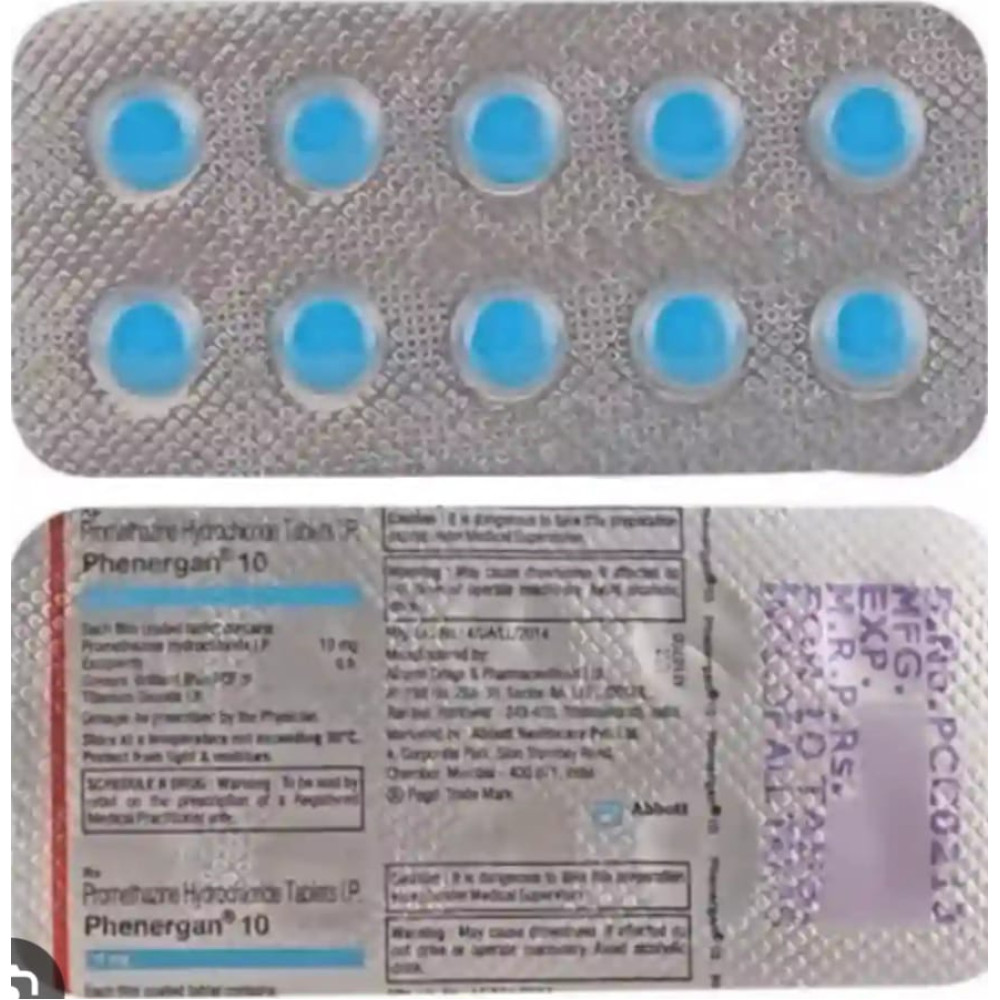 PHENERGAN 10 TABLETS