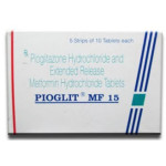 PIOGLIT MF 15  TABLETS