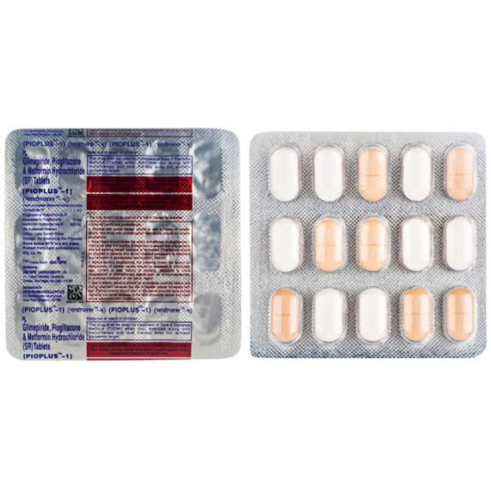 PIOPLUS- 1 TABLETS