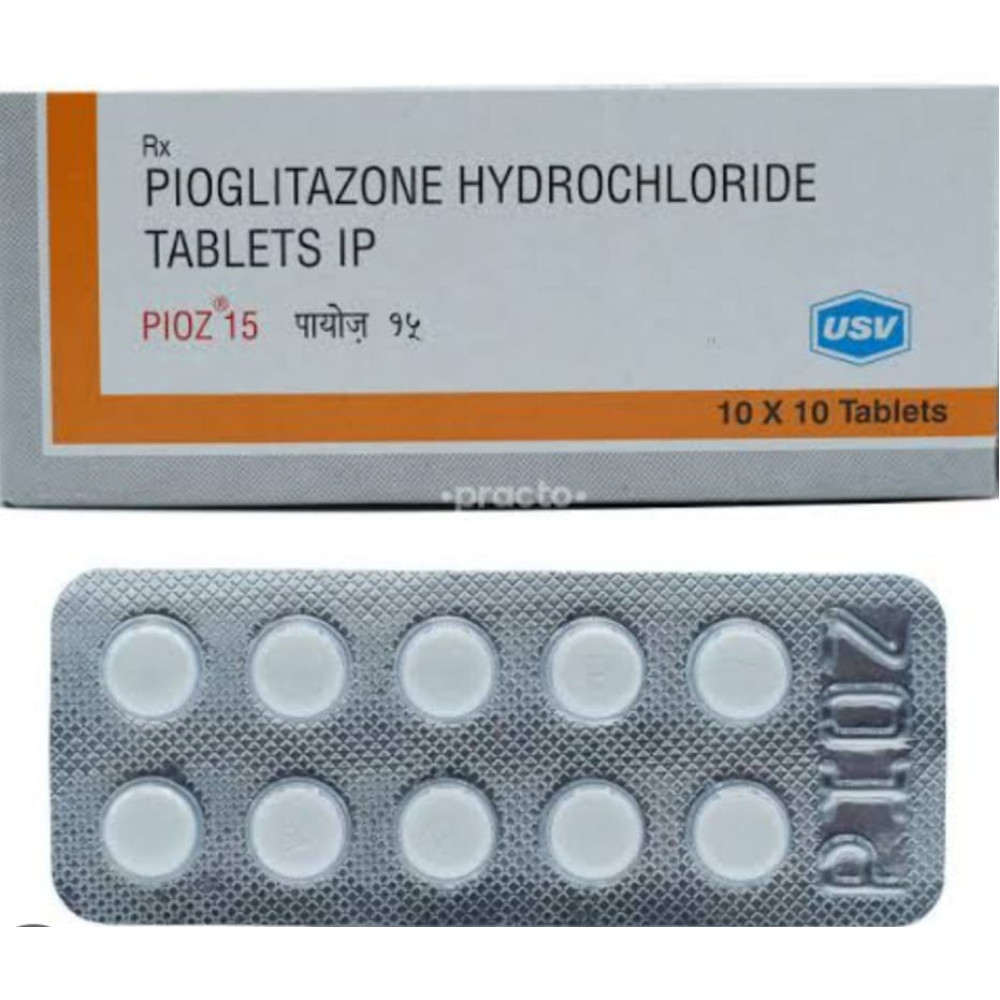 PIOZ 15 TABLETS