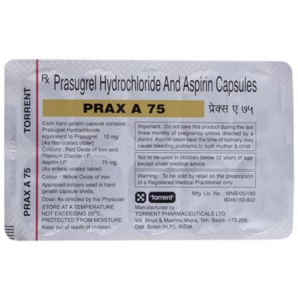 PRAX A 75 CAPSULES