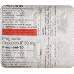 PREGABID 50 CAPSULES