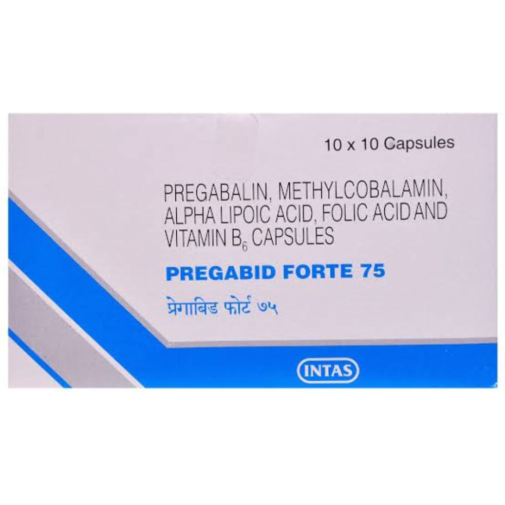 PREGABID FORTE 75 CAPSULES