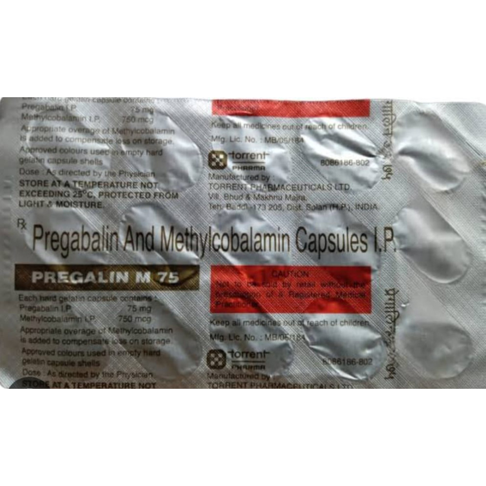 PREGALIN M 75 CAPSULES