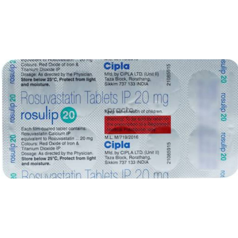 ROSULIP 20 TAB