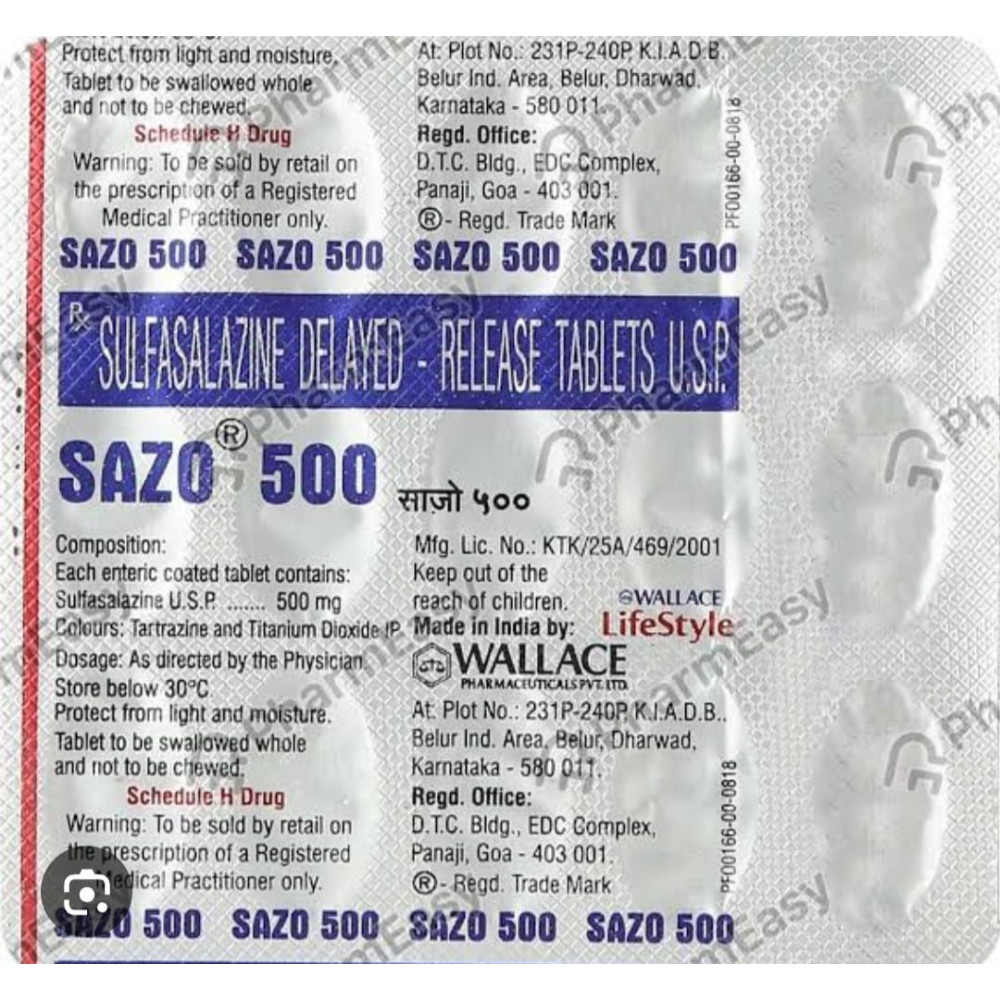 SAZO 500 TAB