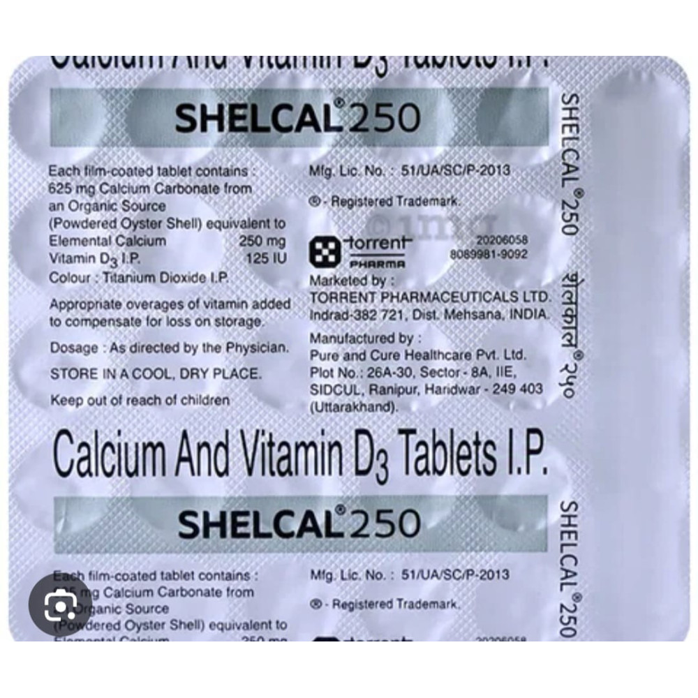 SHELCAL  250  TAB