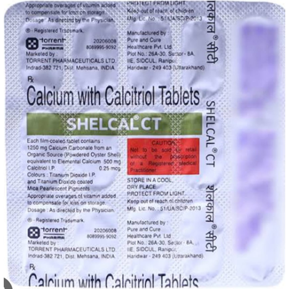 SHELCAL CT TAB