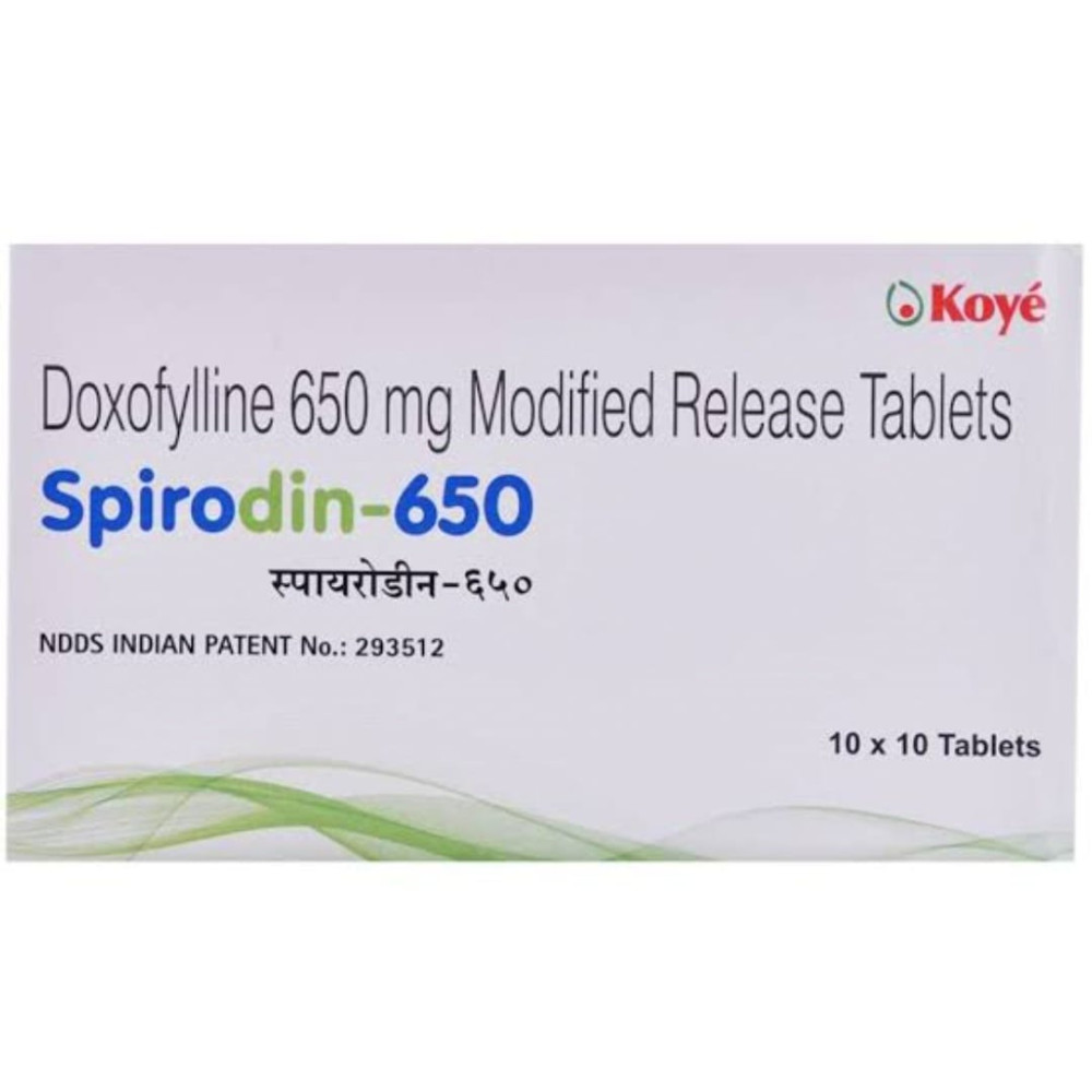 SPIRODIN 650 TAB