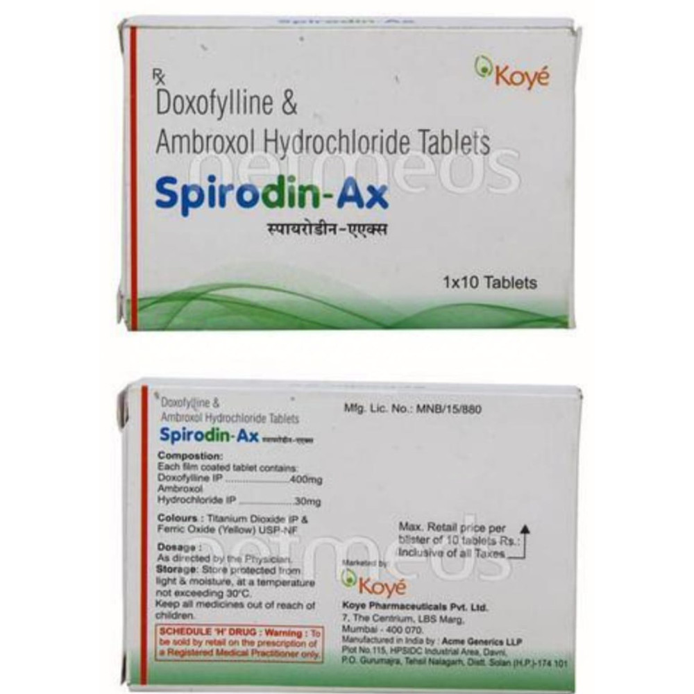 SPIRODIN- AX TAB