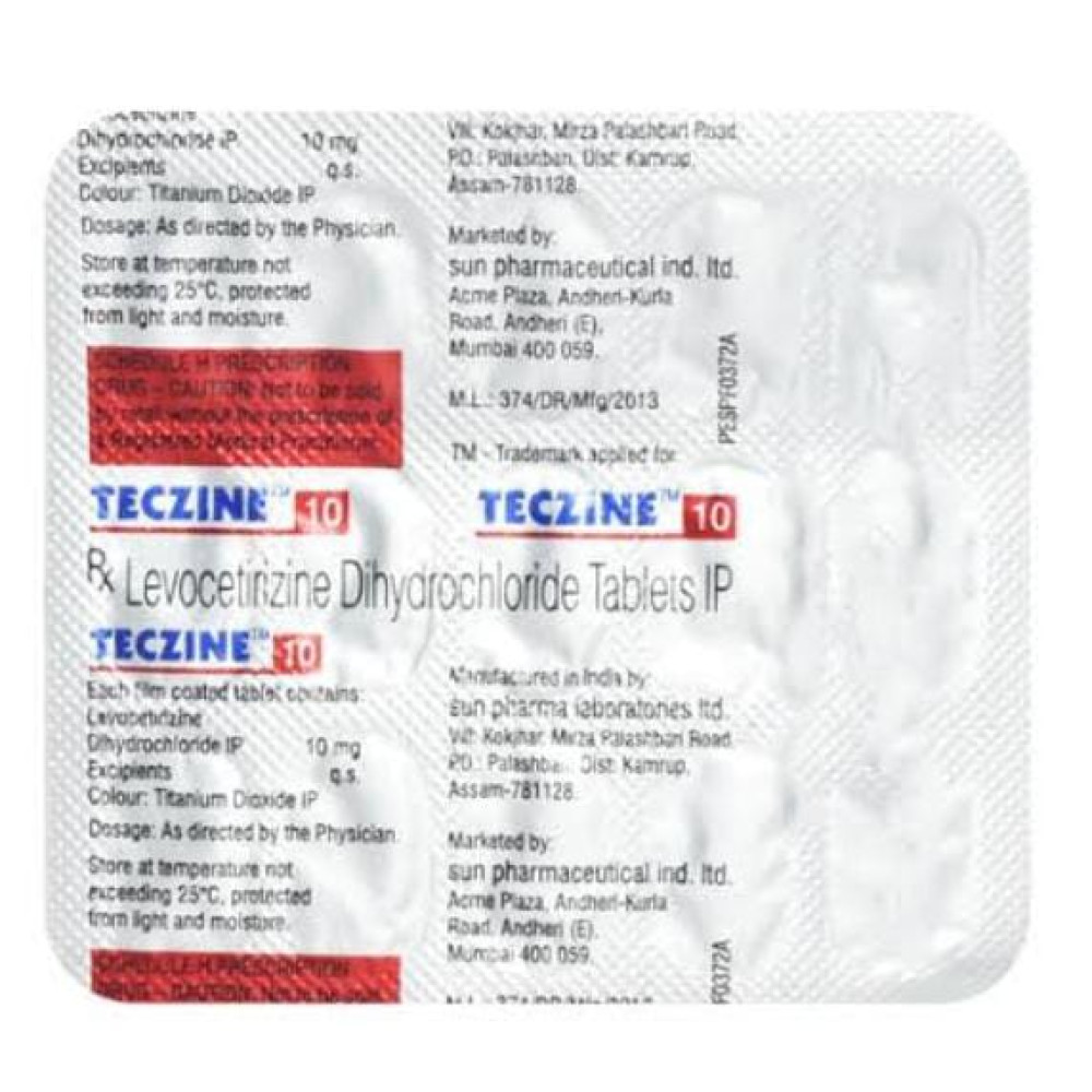 Teczine 10 Tablet