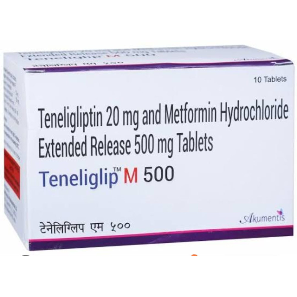 TENELIGLIP M 500  TAB