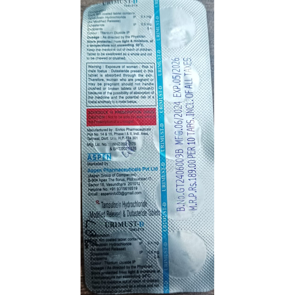 URIMUST- D TABLETS