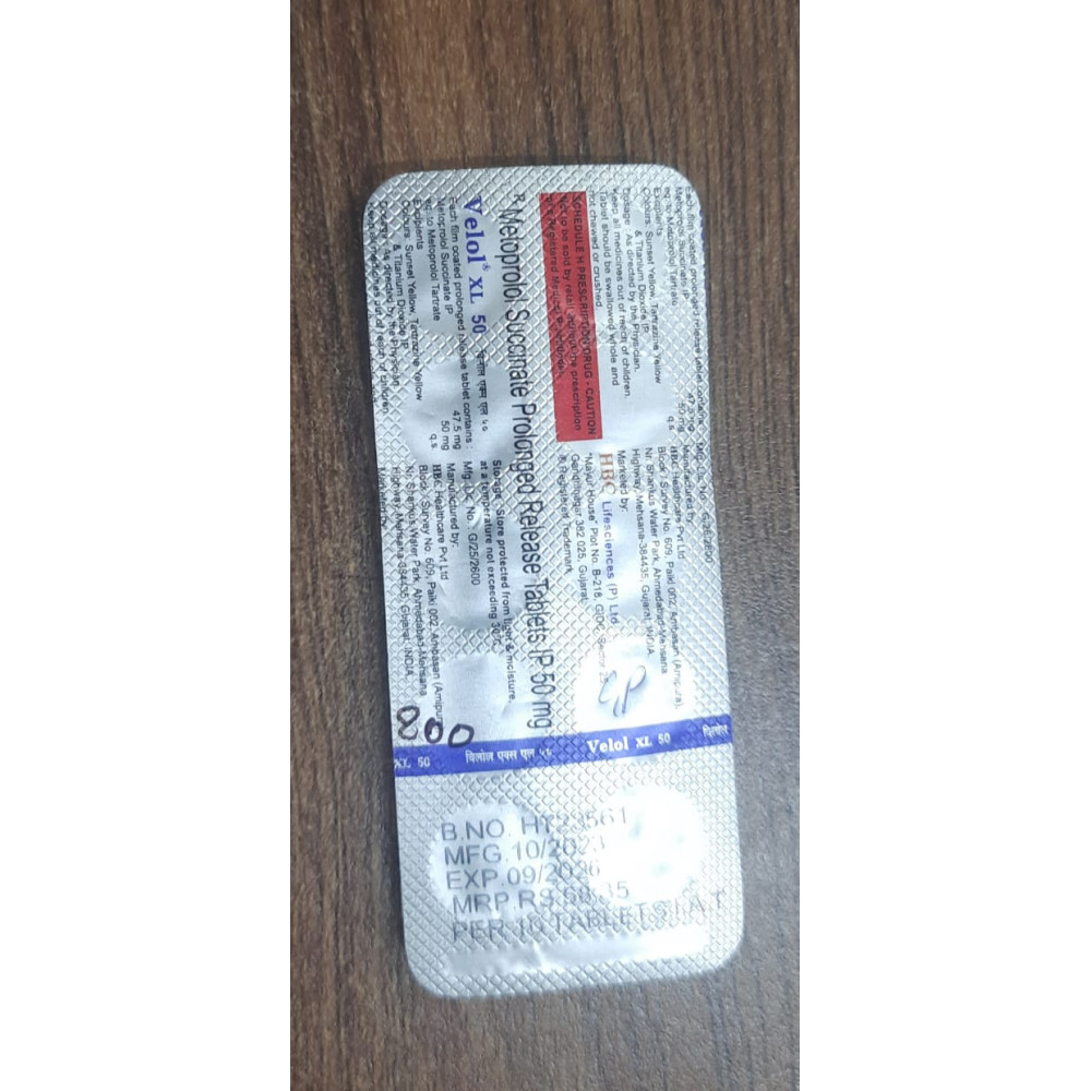 VELOL XL 50 TABLETS