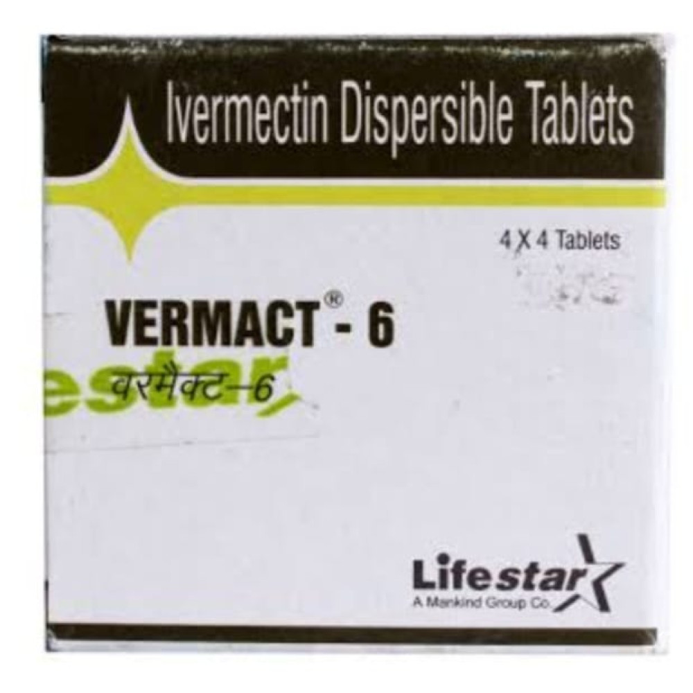 VERMACT 6 TABLETS