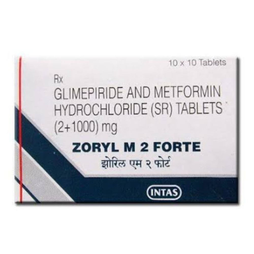 ZORYL M 2 FORTE TAB